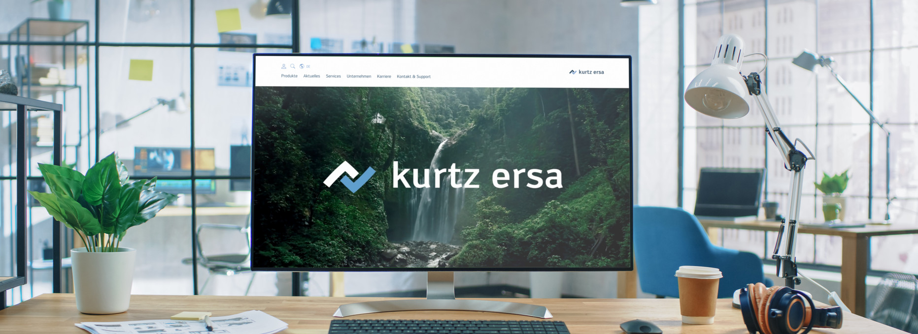 Webseite für Kurtz Ersa